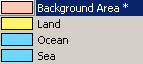 Select background areas