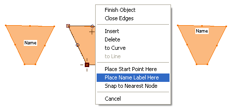 Placing of Text Label